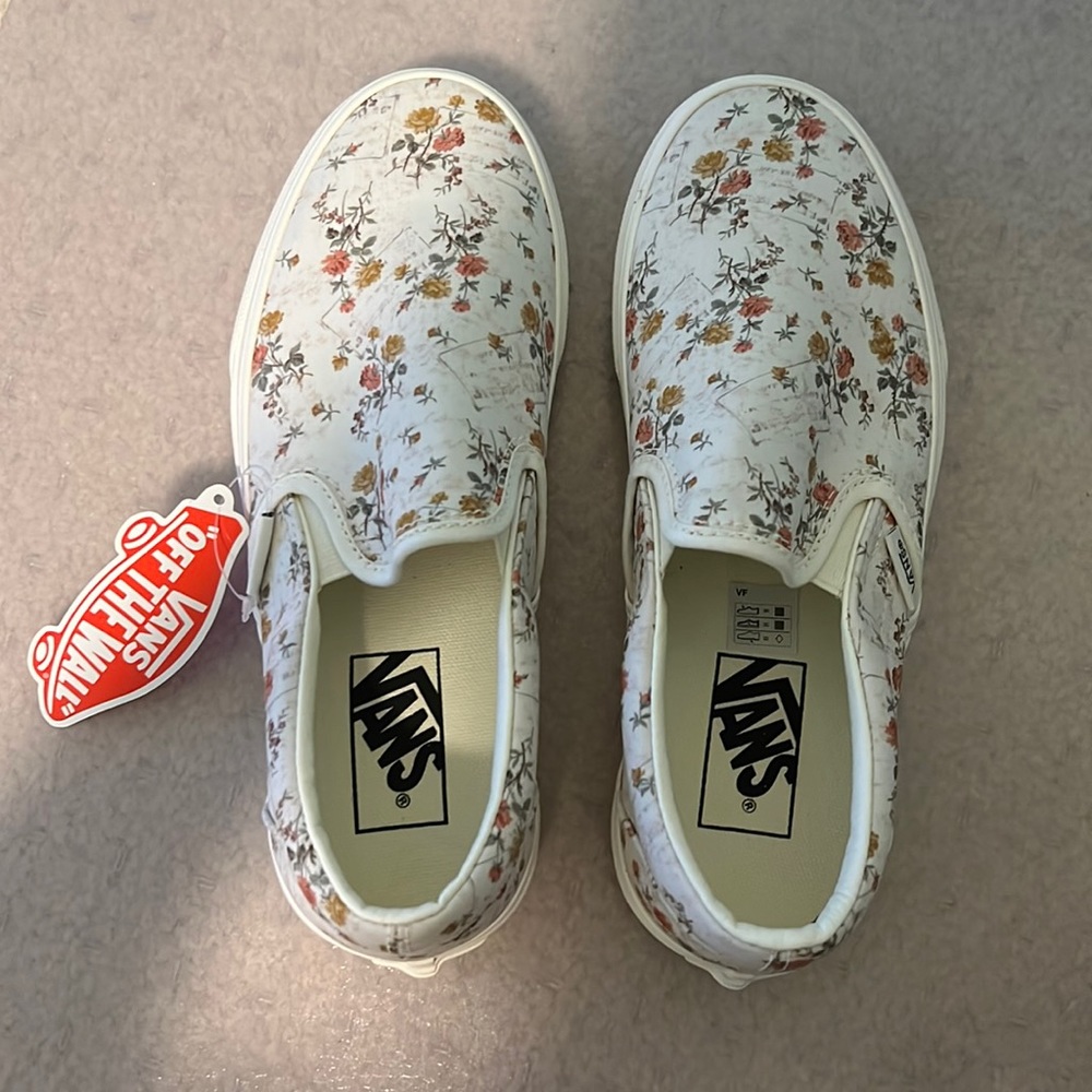 Floral Vans Classic Slip-On